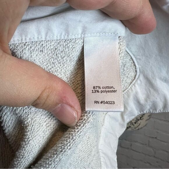 Derek Lam 10c Athleta 2 N 1 City Sweatshirt Heather Gray Womens Size Medium - Picture 10 of 11